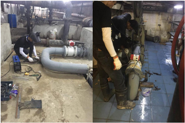 米科電磁流量計(jì)在菲律賓安裝現(xiàn)場