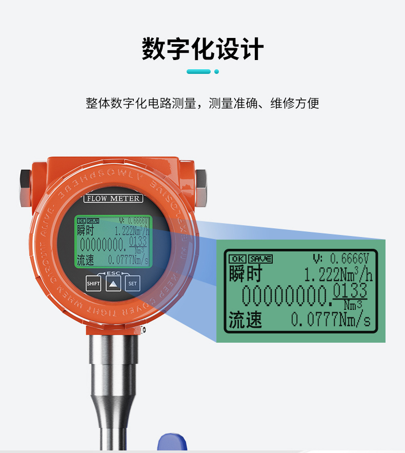熱式氣體質(zhì)量流量計產(chǎn)品數(shù)字化設計