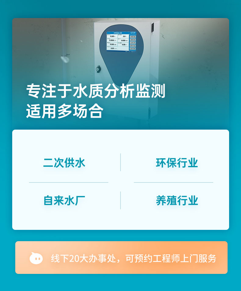 COD水質(zhì)在線分析儀應(yīng)用場合
